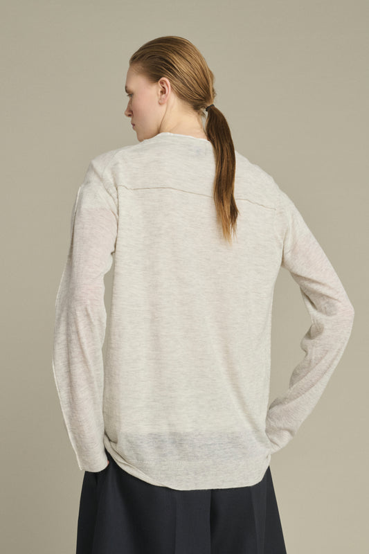 Khloe pullover - Light Grey - Women