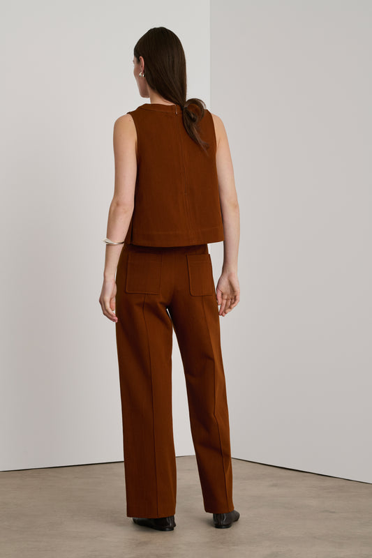 Top Pampa - Terre Battue - Coton - Femme