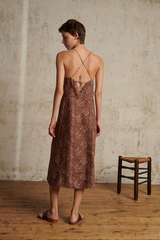 THEORIE BROWN DRESS