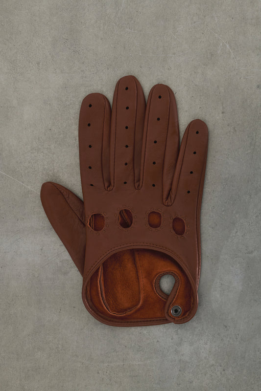 Duxford Gloves - Brown - Leather - Women