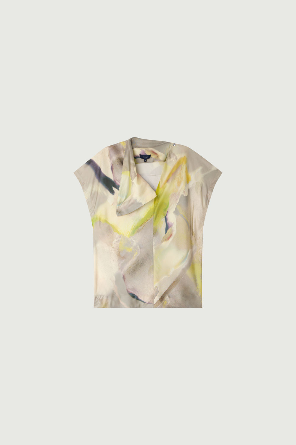 Blouse Heloise - Jaune - Soie - Femme