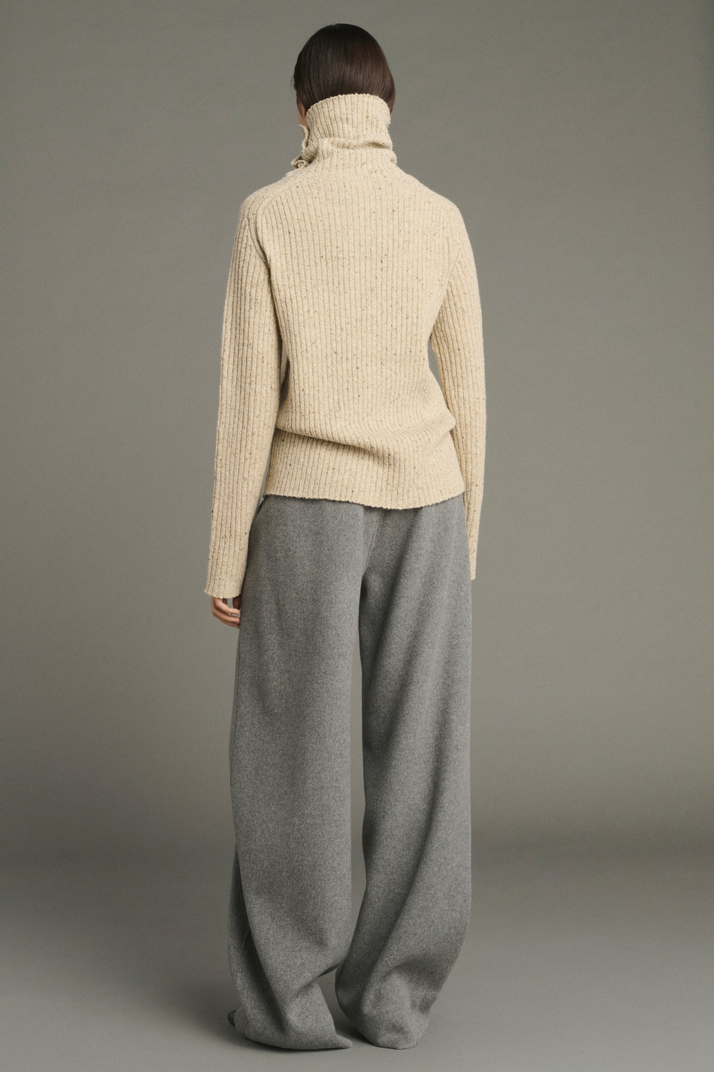 Joey pullover - Light Beige - Wool - Women
