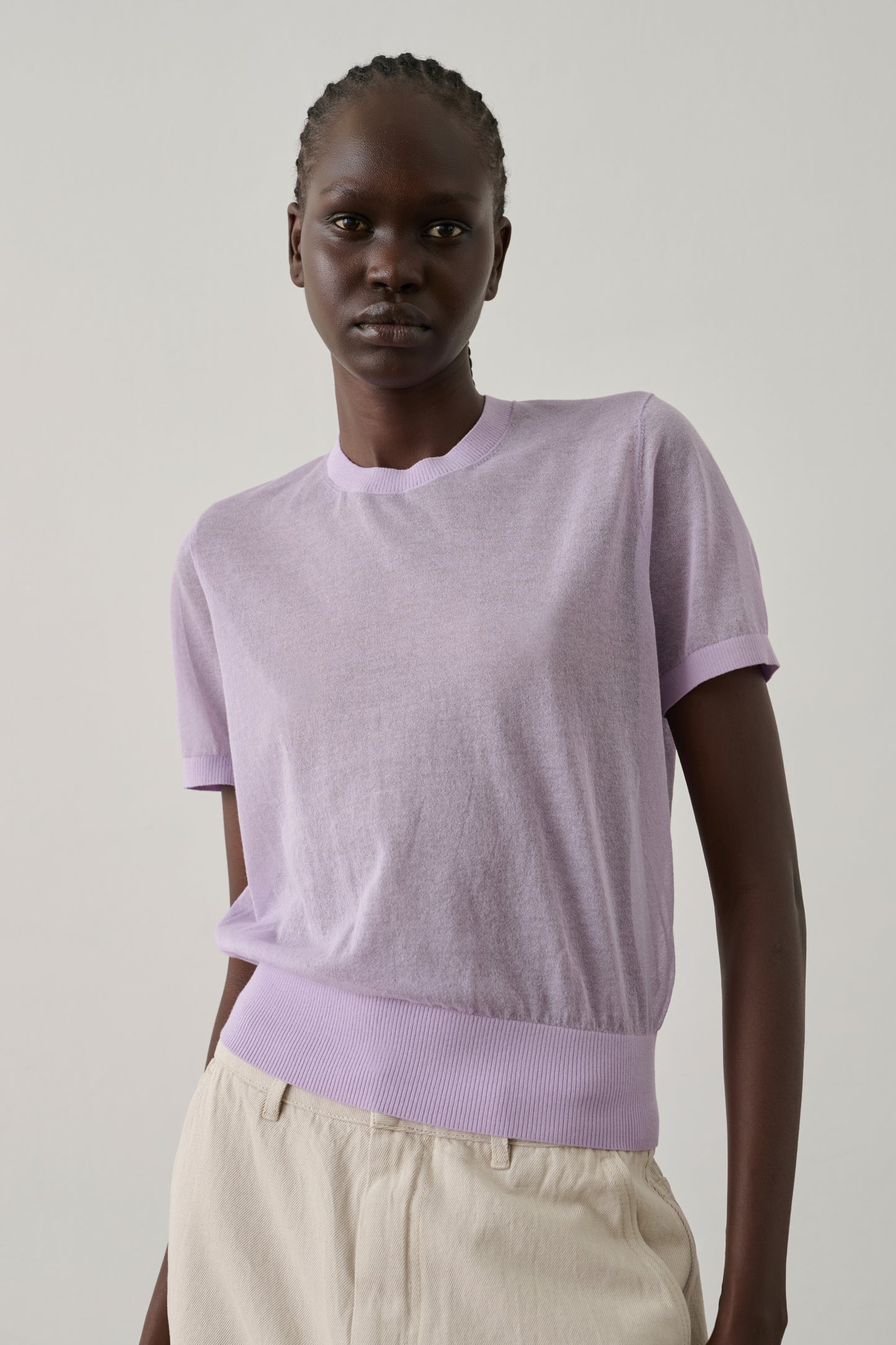 Dua pullover - Parme - Cotton - Women