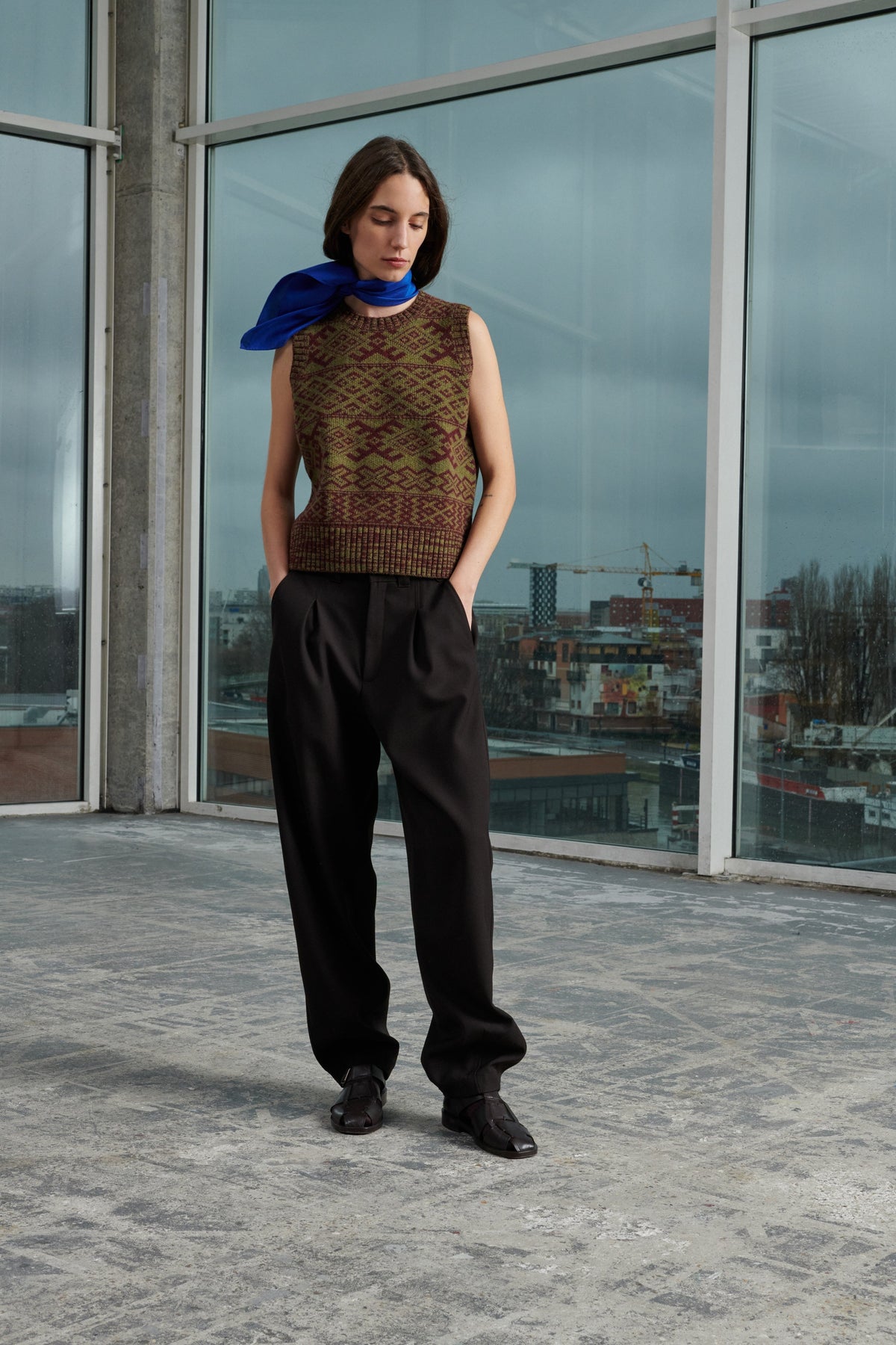 TROUSERS TIMON CHARCOAL vue 8
