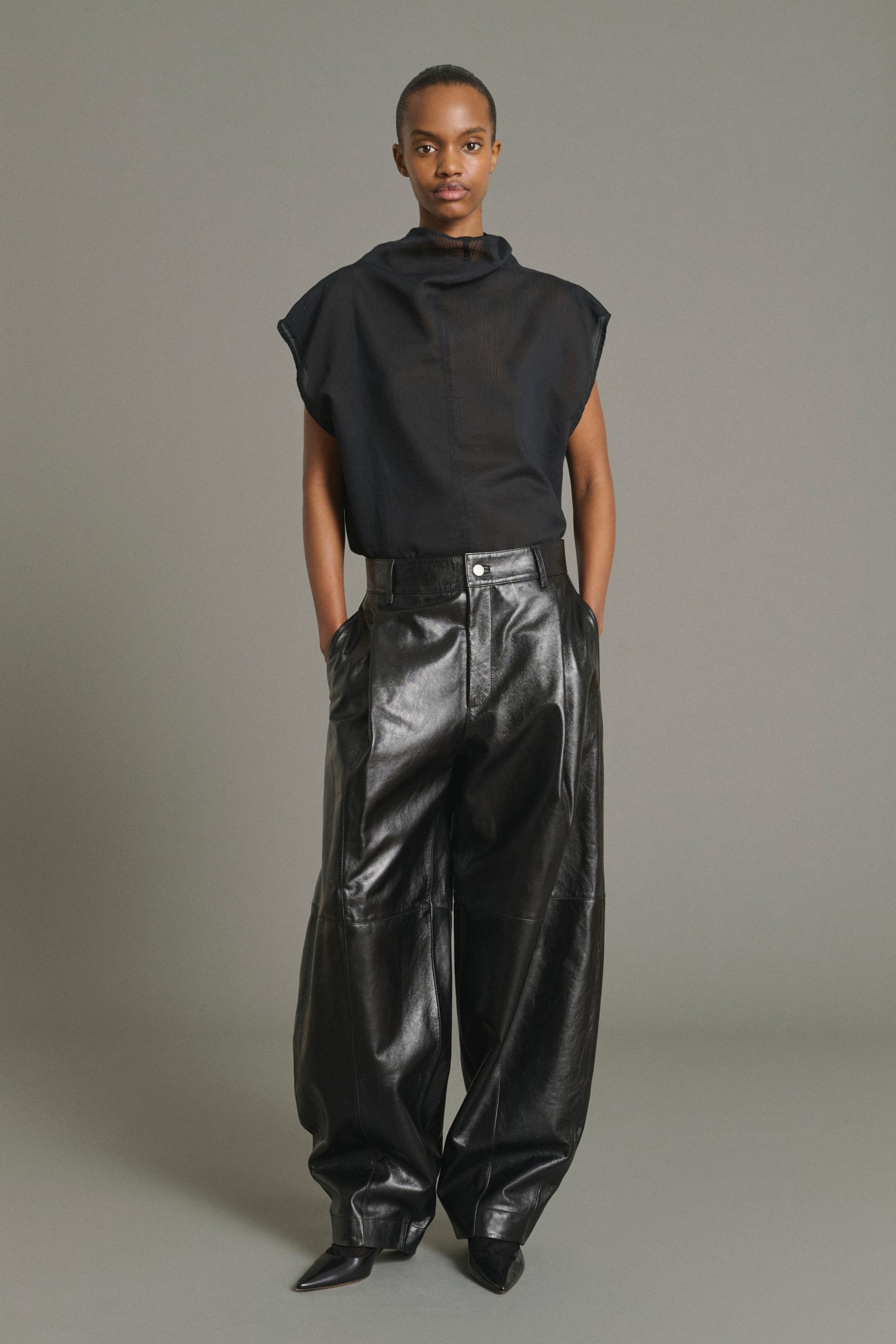 Blouse Izumi - Black - Cotton - Women