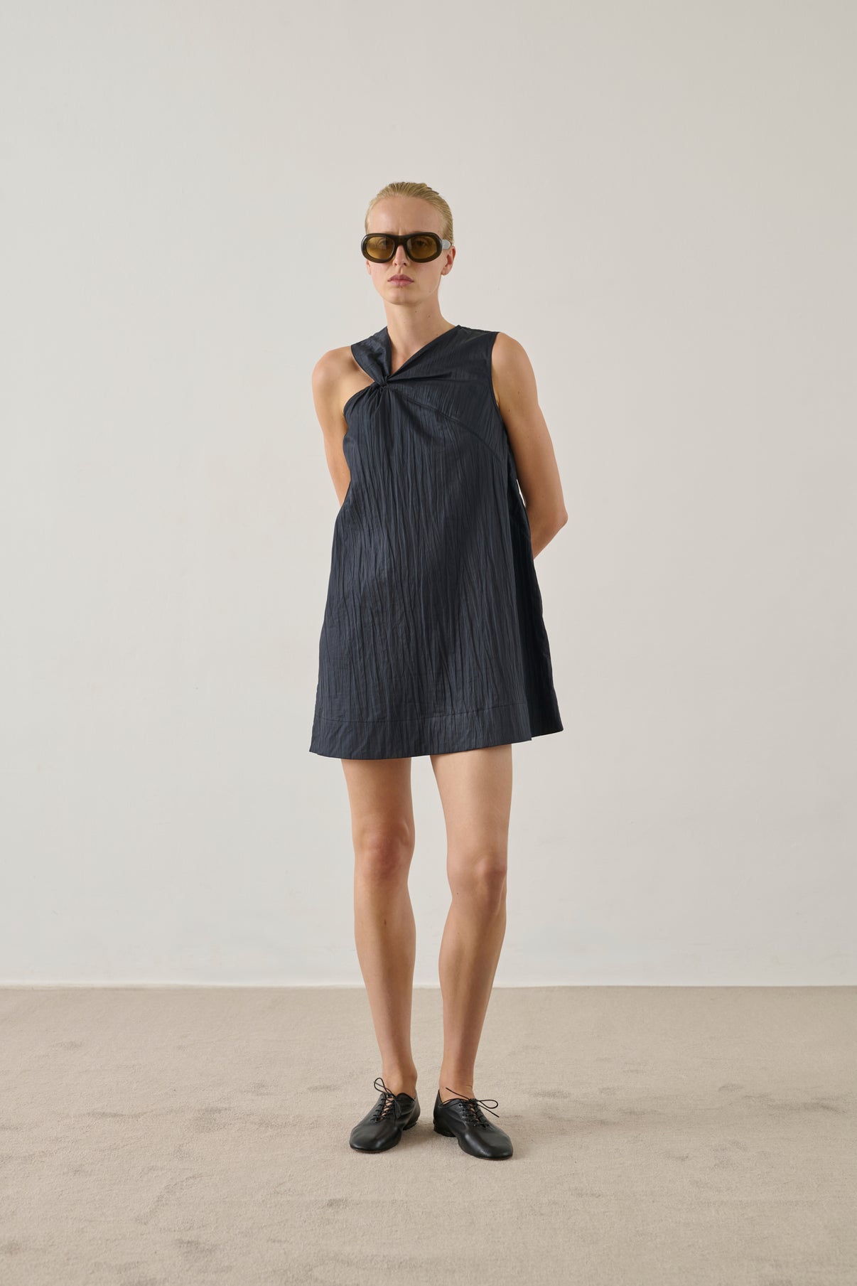 Robe Imani - Navy - Coton - Femme vue 1