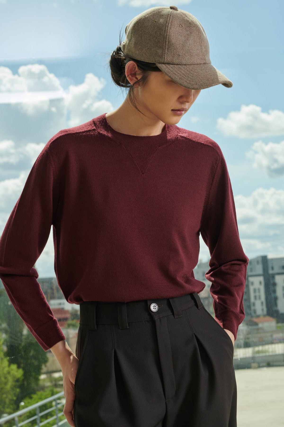 TROUSERS TIMON CHARCOAL vue 6