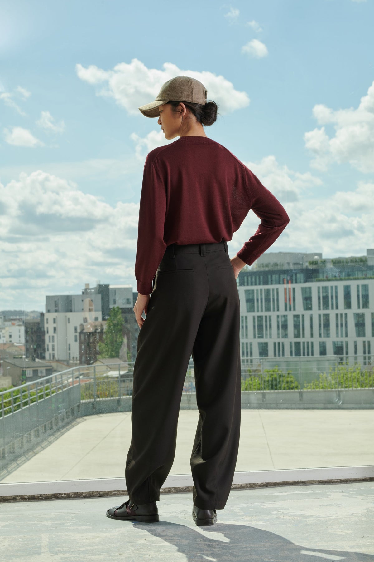 TROUSERS TIMON CHARCOAL vue 5
