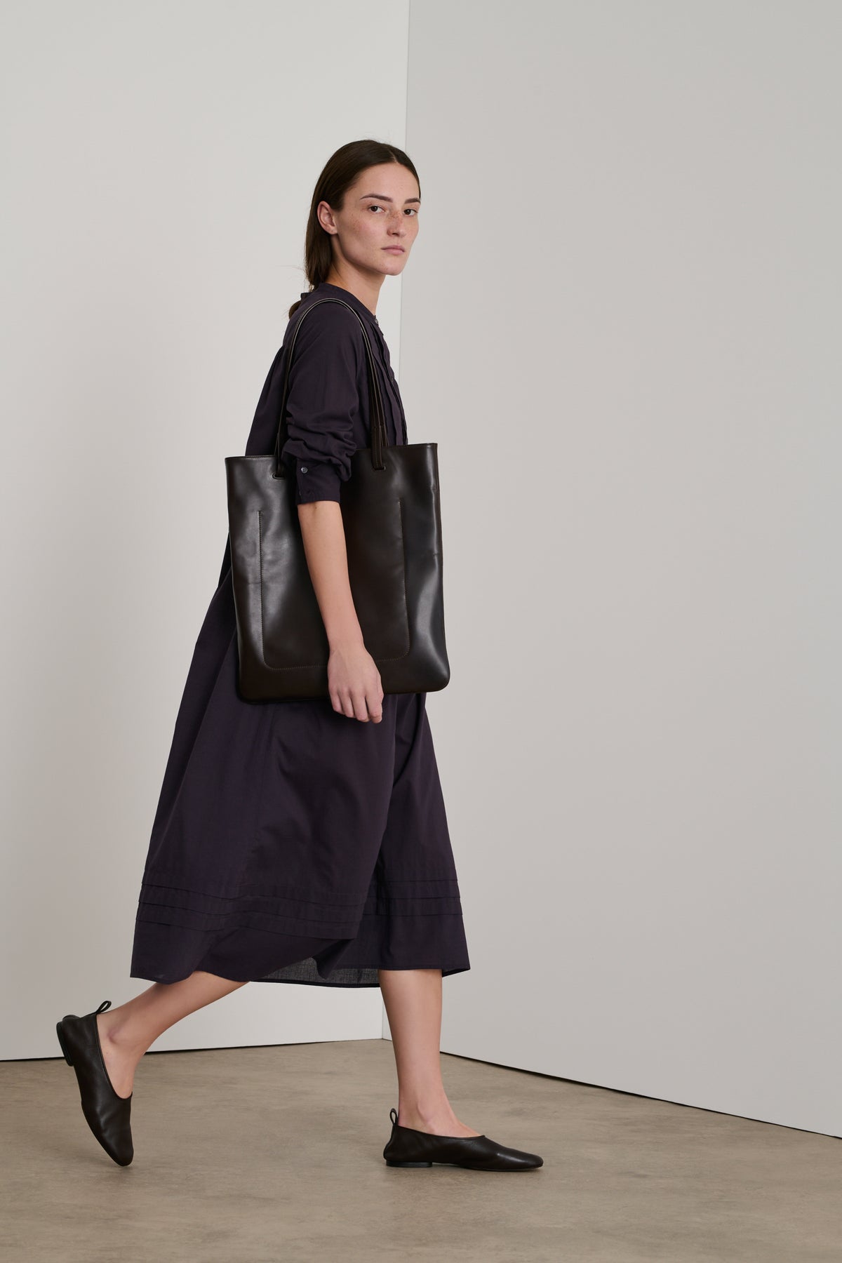Denzel Dress - Plum - Cotton - Women
