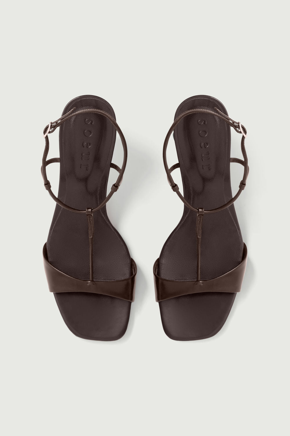 Sandales Cecilie - Marron - Cuir - Femme
