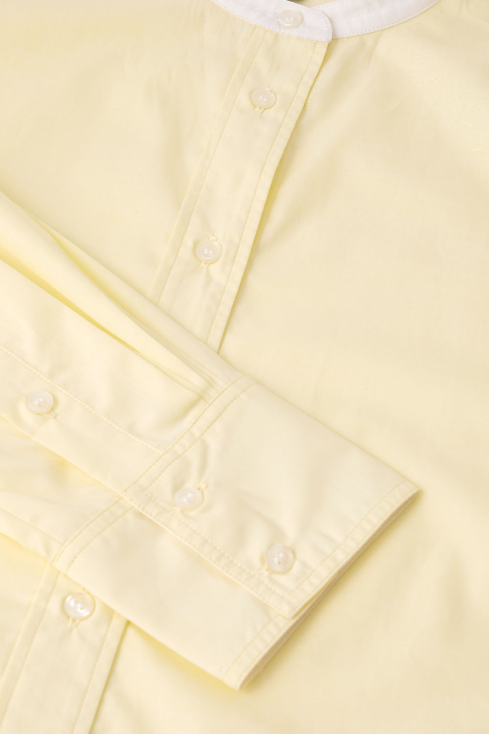 Bermudes shirt - Bright Yellow - Cotton - Women