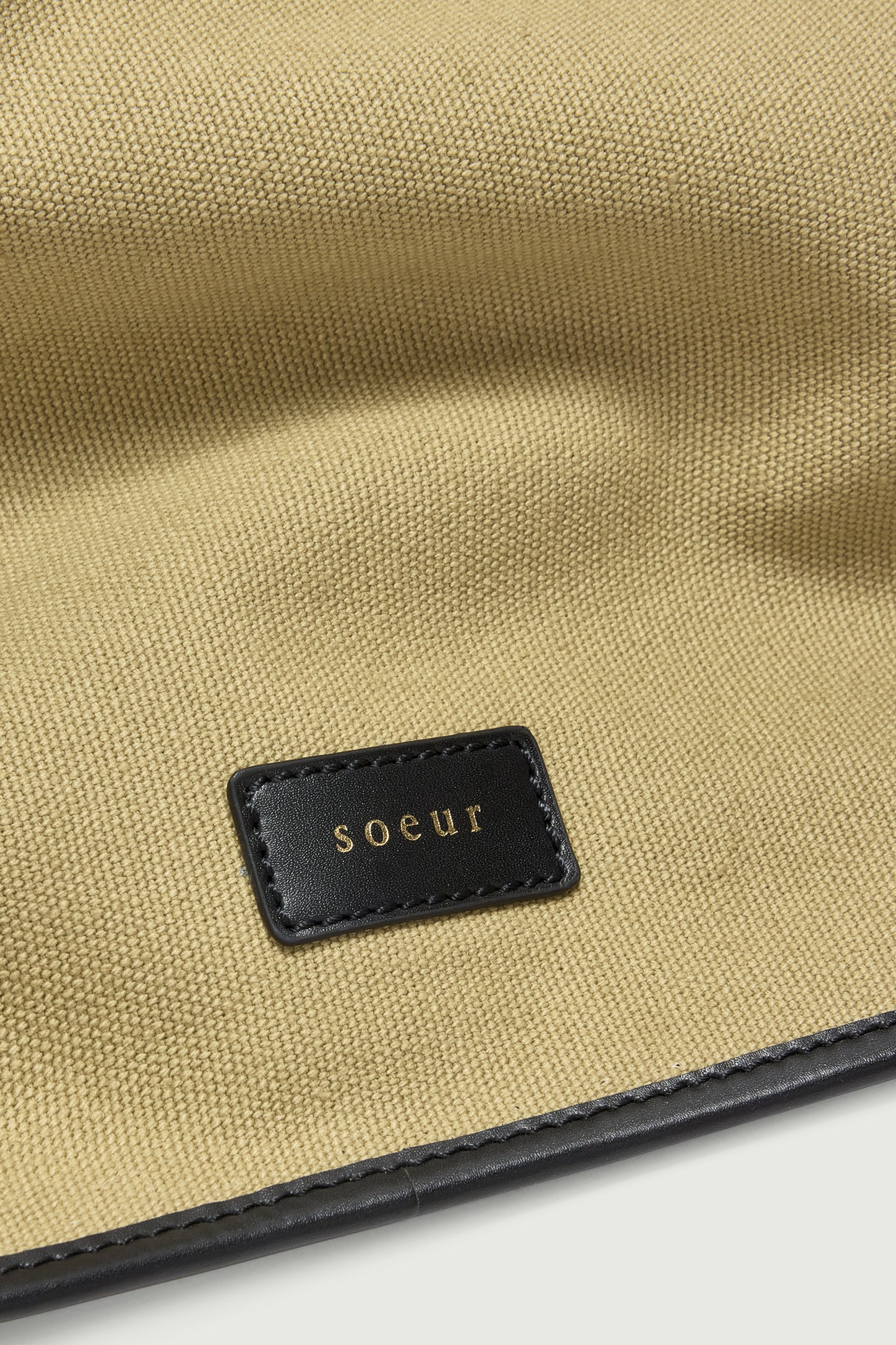 Darlington bag - Beige/Black - Cotton - Women