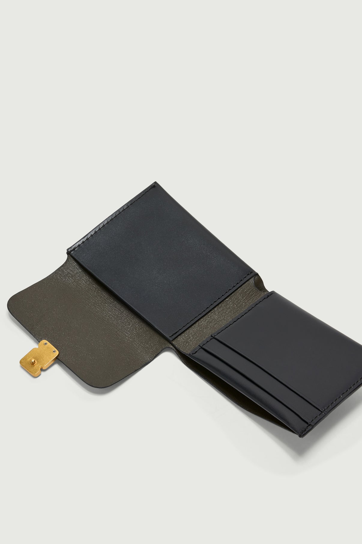 Maia Coin Purse - Black - Leather - Women vue 3