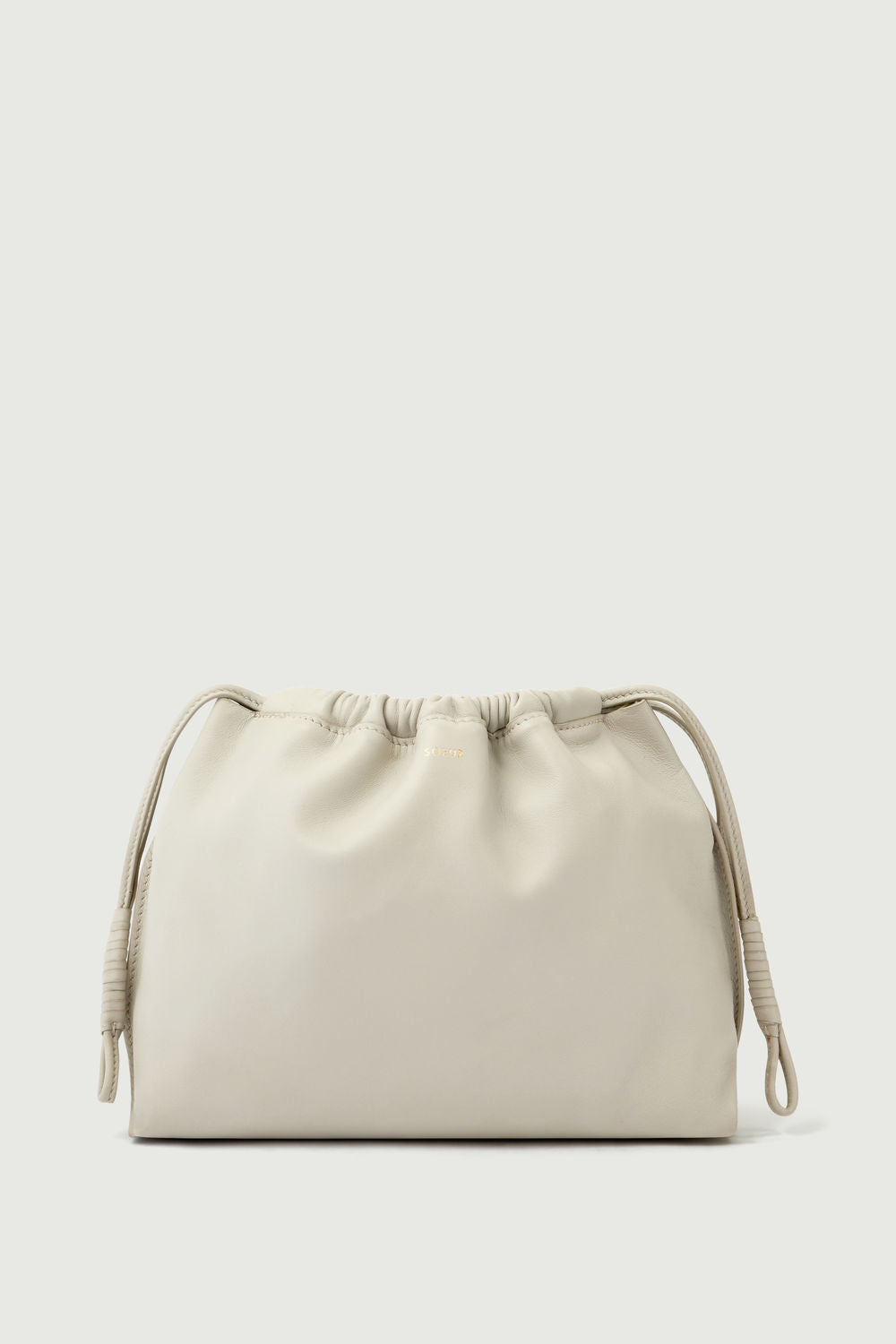 Sac Suzette - Gris Clair - Cuir - Femme